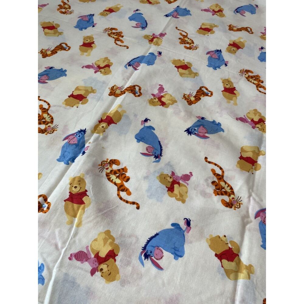 Vintage Disney #8818 Spring Industries 2yrds Cotton Pooh Piglet Tigger Eeyore